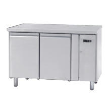 two doors refrigerator bench/refrigerated display counters/commercial refrigerator